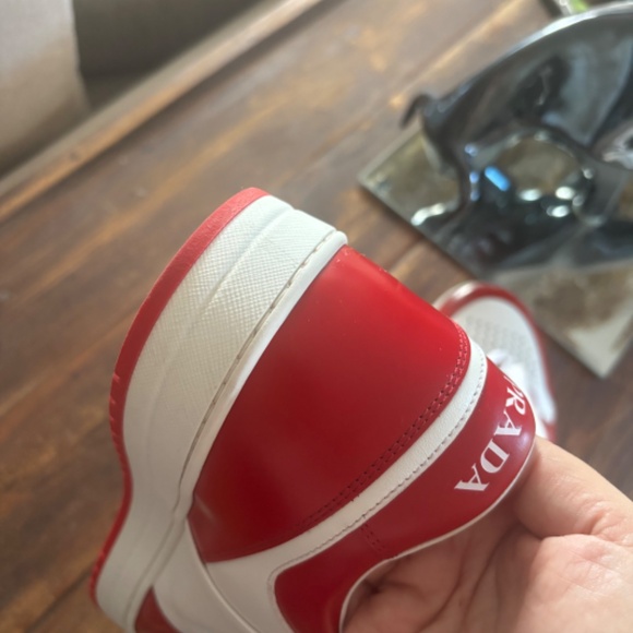AUTHENTIC ALMOST BRAND NEW PRADA SNEAKERS - Picture 5 of 8